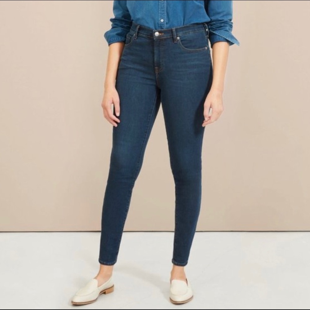 Everlane Jeans High Rise Skinny Stretch Jeans Size 30